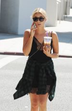 ASHLEY BENSON Out and About in Los Angeles 09/23/2015