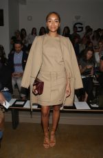 ASHLEY MADEKWE at Wes Gordon Fashion Shoe in New York 09/11/2015