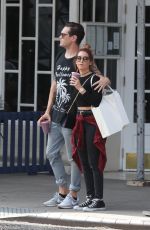 ASHLEY TISDALE and CHristopher French Out and About in New York 09/09/2015