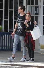 ASHLEY TISDALE and CHristopher French Out and About in New York 09/09/2015