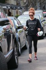 ASHLEY TISDALE Out and About in Beverly Hills 09/11/2015