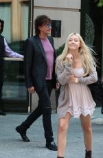 AVA SAMBORA Leaves Her Hotel in New York 09/03/2015