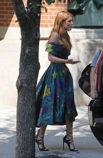BE::A THORNE Leaves Her Hotel in New York 09/18/2015