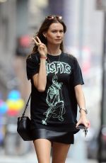 BEHATI PRINSLOO Out and About in New York 09/12/2015