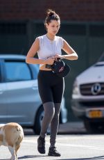 BELLA HADID Leaves a Gym in New York 09/15/2015