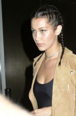 BELLA HADID Night Out in New York 09/08/2015