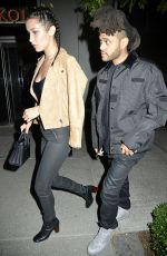BELLA HADID Night Out in New York 09/08/2015