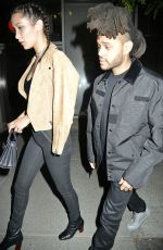 BELLA HADID Night Out in New York 09/08/2015