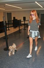 BELLA THORNE Arrives at Los Angeles International Airport 09/11/2015