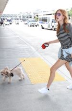 BELLA THORNE Arrives at Los Angeles International Airport 09/11/2015