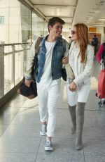 BELLA THORNE at Heathrow Airport in London 09/20/2015
