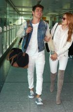 BELLA THORNE at Heathrow Airport in London 09/20/2015