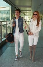 BELLA THORNE at Heathrow Airport in London 09/20/2015
