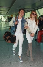 BELLA THORNE at Heathrow Airport in London 09/20/2015