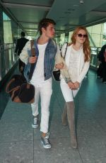 BELLA THORNE at Heathrow Airport in London 09/20/2015