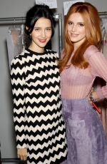 BELLA THORNE at Jill Stuart Fashion Show in New York 09/12/2015