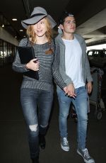 BELLA THORNE at Los Angeles International Airport 09/23/2015