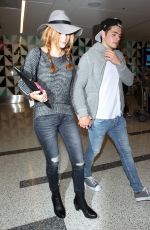 BELLA THORNE at Los Angeles International Airport 09/23/2015