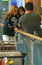 BELLA THORNE at Vancouver International Airport 09/29/2015