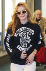 BELLA THORNE at Vancouver International Airport 09/29/2015
