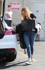 BELLA THORNE in Out and About in Los Angeles 09/00/2015