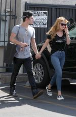 BELLA THORNE in Out and About in Los Angeles 09/00/2015