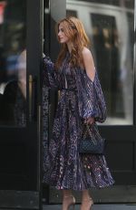BELLA THORNE Leaves Her Hotel in New York 09/17/2015