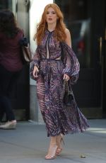BELLA THORNE Leaves Her Hotel in New York 09/17/2015