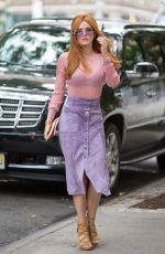 BELLA THORNE Out and About in New York 09/12/2015