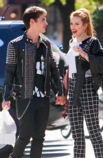 BELLA THORNE Out and About in New York 09/15/2015