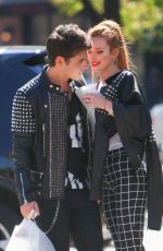 BELLA THORNE Out and About in New York 09/15/2015