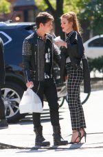 BELLA THORNE Out and About in New York 09/15/2015