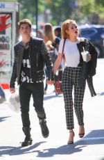 BELLA THORNE Out and About in New York 09/15/2015