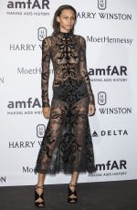 BINX WALTON at amfAR Gala in Milan 09/26/2015