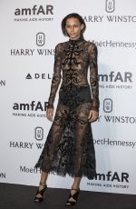 BINX WALTON at amfAR Gala in Milan 09/26/2015