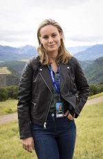 BRIE LARSON at 2015 Telluride Film Festival at Elks Park in Telluride