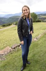 BRIE LARSON at 2015 Telluride Film Festival at Elks Park in Telluride