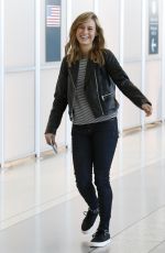 BRIE LARSON at Toronto International Airport 09/16/2015