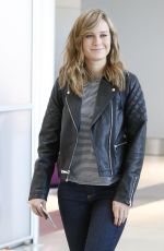 BRIE LARSON at Toronto International Airport 09/16/2015