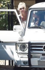 BRITNEY SPEARS Heading to a Dance Studio in Calabasas 09/29/2015