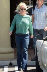 BRITNEY SPEARS Leaves a Studio in Westlake Village 09/01/2015