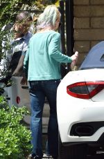 BRITNEY SPEARS Leaves a Studio in Westlake Village 09/01/2015