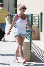 BRITNEY SPEARS Out and About in Calabasas 09/22/2015
