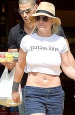 BRITNEY SPEARS Out and About in Westlake Village 09/14/2015