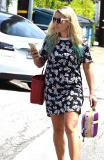 BUSY PHILIPPS Leaves Meche Salon in West Hollywood 09/01/2015