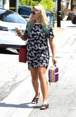 BUSY PHILIPPS Leaves Meche Salon in West Hollywood 09/01/2015