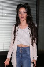 CAMILA CABELLO Out for Dinner in Los Angeles 09/02/2015
