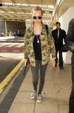 CARA DELEVINGNE Arrives at Heathrow Airport in London 09/20/2015