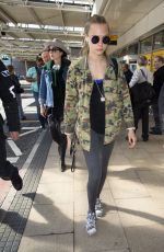 CARA DELEVINGNE Arrives at Heathrow Airport in London 09/20/2015