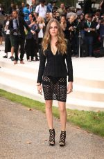 CARA DELEVINGNE at Burberry Womenswear Fashion Show in London 09/21/2015